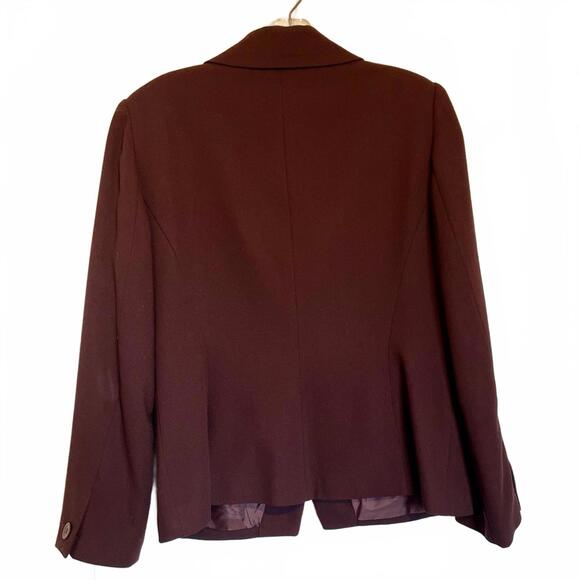 Vintage Petite Sophisticate Plum Blazer - Picture 4 of 4